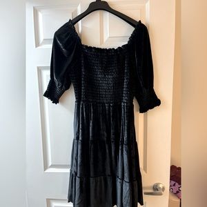 Baltic Born velvet midi dress NWT